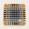 Quieted No.006 - Muted Garden Handwoven Chair Pad, 45cm - main view